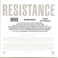 Resistance (single) – MuseWiki: Supermassive Wiki For The Band Muse